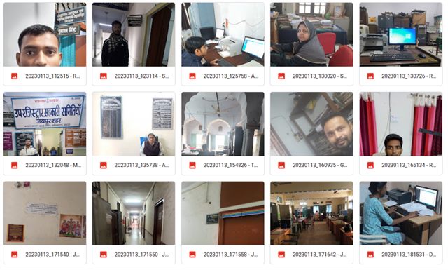 Contact sheet 4: photographs, joining letters and ID documents sent in by Ministry of Cooperation interns and their nodal officers